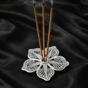 floral serenity incense stand